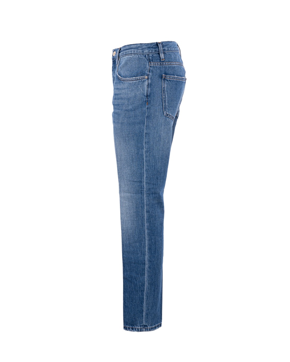 shop DON THE FULLER  Jeans: Don The Fuller denim "Marika".
Boyfriend fit, vita bassa.
Bottone oro rosa, salpa in pelle rosa, pallino dorato.
Composizione: 100% cotone.
Made in Italy.. MARIKA DTF-D number 6104229